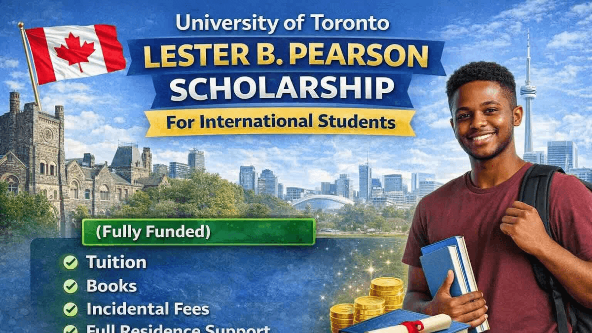 University of Toronto Lester B Pearson Scholarship